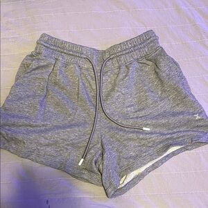 Women’s Gray Athletic Drawstring Shorts
